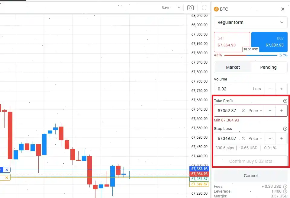 web  stop loss exness